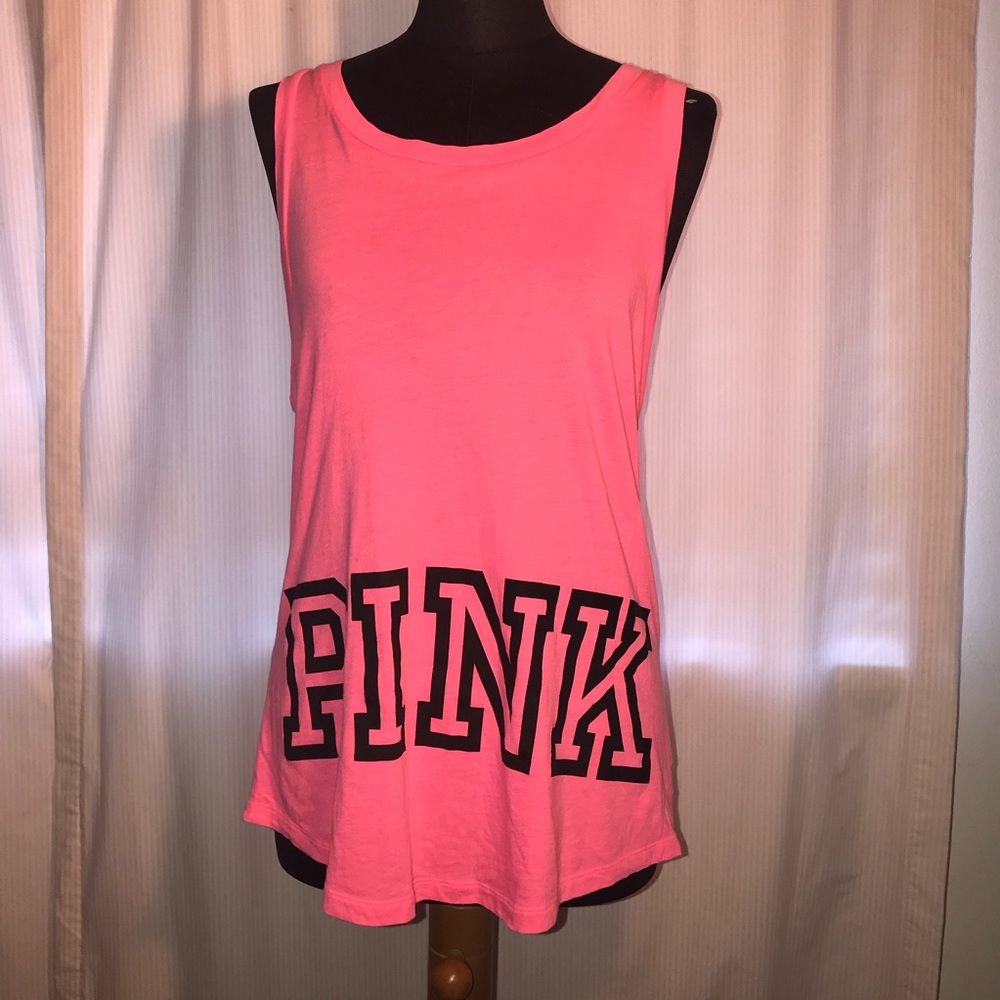 Hot pink swimsuit cover-up by PINK